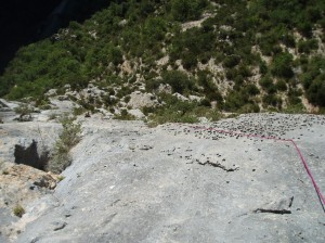 "Crise de gouttes" Crise de gouttes - Verdon
