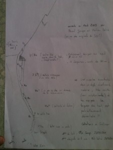 Topo nouvelle voie Aiguille Dibona